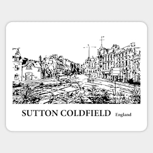 Sutton Coldfield England Sticker